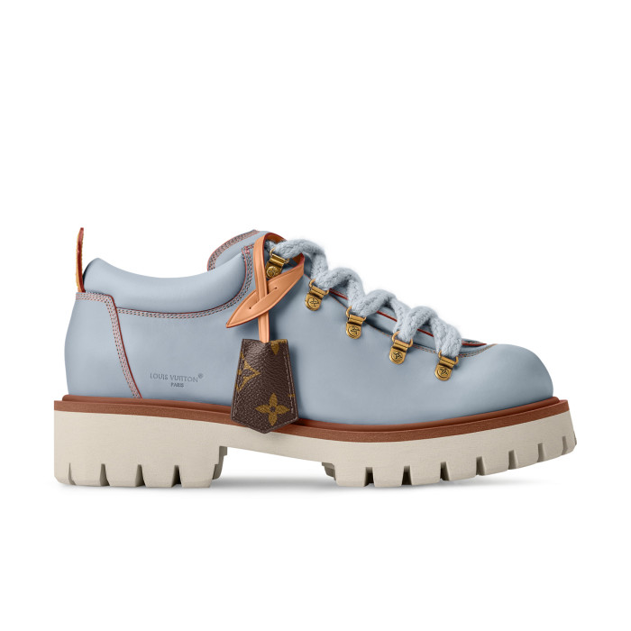 NIGO Louis Vuitton LV Remix Men's and Women's Summer Solid Color Cowhide Round Toe Lace-up Thick Sole Casual Shoes #nigo77841