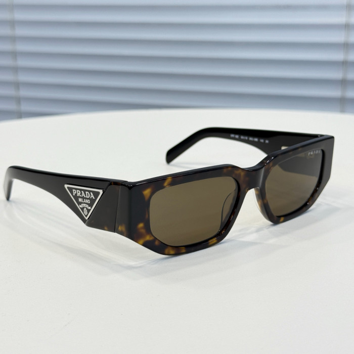 NIGO Prada Men's Solid Color Triangle Logo Square Sunglasses Eyewear Glasses #nigo77837