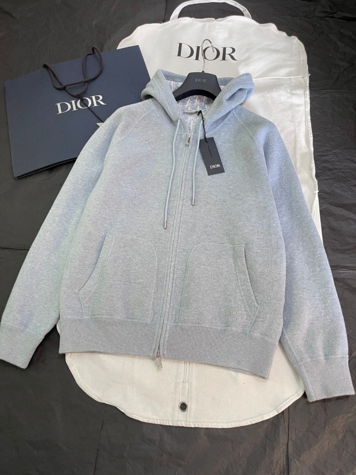 NIGO Dior Men's Spring And Autumn Lining Full Print Zipper Cotton Cashmere Solid Color Hooded Track Jacket Casual Elastic Sports Pants #nigo77855