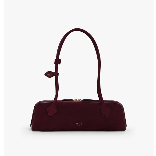 NIGO Alaia Le-Teckel Women's Goatskin Long Handle Handbag Solid Color Zipper Casual Shoulder Bag Bags #nigo77835