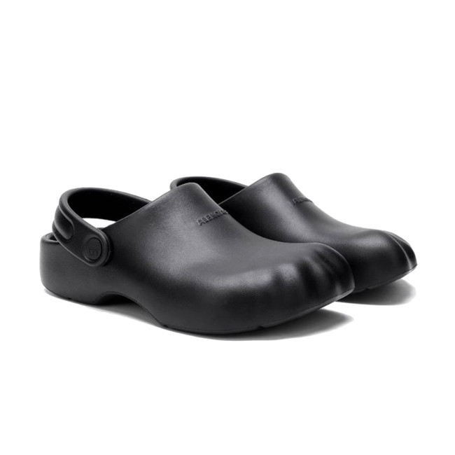 NIGO Balenciaga X Crocs Men's And Women's Solid Color Summer Round-toe Slip-on Shoes #nigo77889