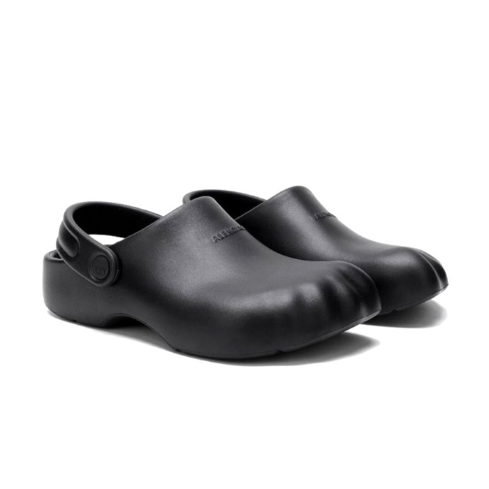 NIGO Balenciaga X Crocs Men's And Women's Solid Color Summer Round-toe Slip-on Shoes #nigo77889