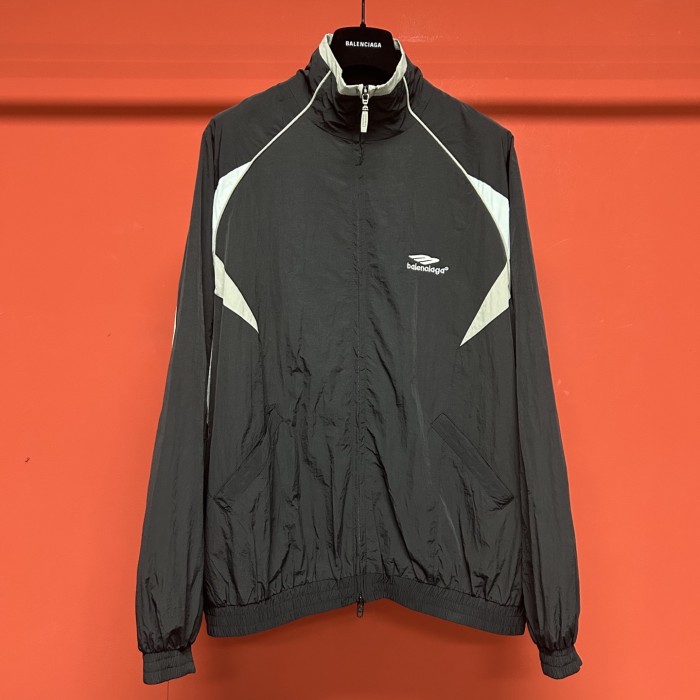 NIGO Balenciaga Men's Spring/Autumn Solid Color Zipper Long Sleeve Sports Jacket and Casual Sports Pants Set Suit #nigo77897