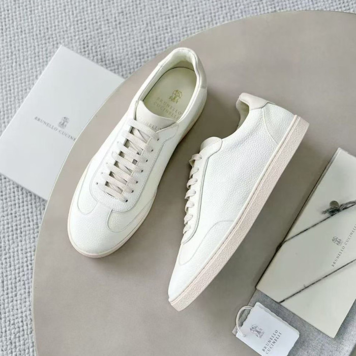NIGO Brunello Cucinelli Men's Spring And Summer Washed Suede Rubber Sole Shoes Fashion Casual Solid Color Flat Sneakers Ngvp #nigo1983
