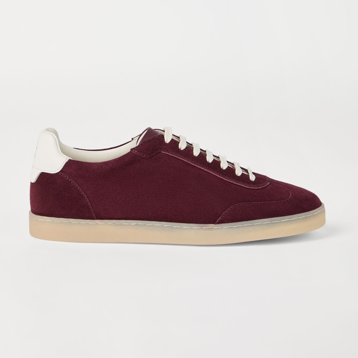 NIGO Brunello Cucinelli Men's Spring And Summer Washed Suede Rubber Sole Shoes Fashion Casual Solid Color Flat Sneakers Ngvp #nigo1983