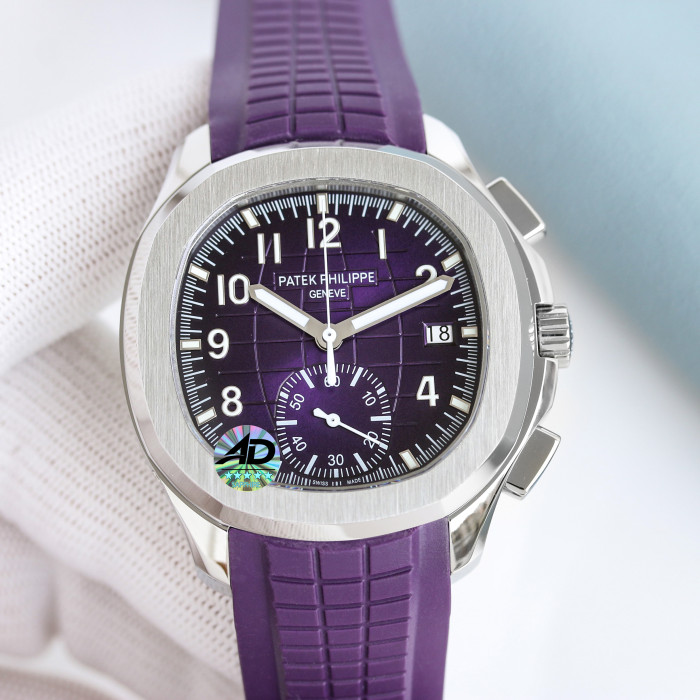 NIGO Patek Philippe Aquanaut Men's Solid Color Automatic Mechanical Movement Rubber Strap 42.2 mm Case Watch #nigo77942