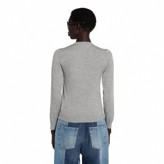 NIGO Gucci Women's Spring/Autumn Solid Color Single Breasted Long Sleeved Cashmere Cardigan Jacket #nigo77957