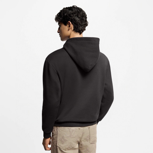 NIGO Louis Vuitton Men's Spring/Autumn Solid Color Beaded Embroidery Pattern Printed Drawstring Hooded Long Sleeve Sweatshirt #nigo77951