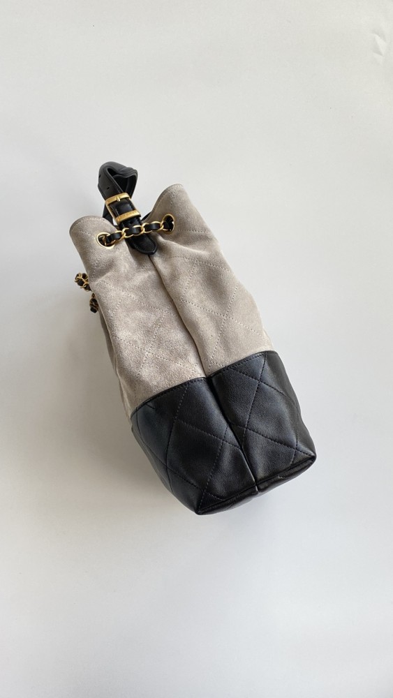 NIGO Chanel Women's Multicolored Chain Shoulder Strap Suede And Leather Shoulder Bag Handbag Bags #nigo77956