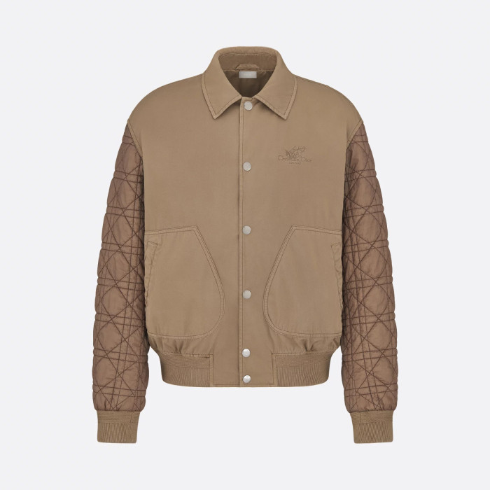 NIGO Dior Men's Classic Autumn And Winter Checkered Pattern Cotton Twill Embroidered Print Single-breasted Long Sleeved Jacket #nigo77977