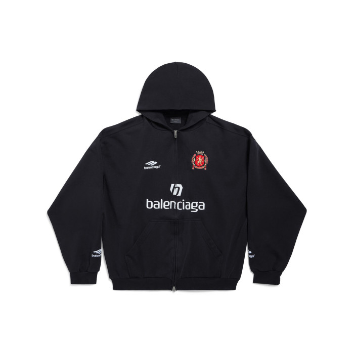 NIGO Balenciaga Men's And Women's Spring And Autumn Letter Print Logo Embroidered Knitted Fabric Hooded Zipper Sweatshirt  Jacket#nigo77962
