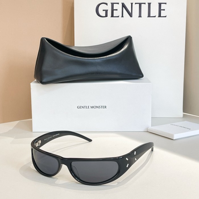 NIGO Maison Margiela X Gentle Monster Men's Solid Color Wrap-Around Square Sunglasses #nigo77988