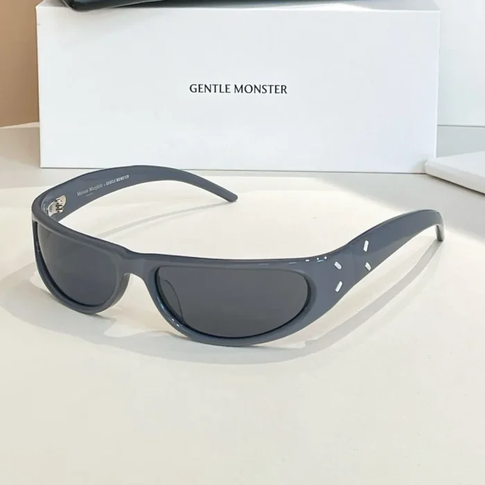 NIGO Maison Margiela X Gentle Monster Men's Solid Color Wrap-Around Square Sunglasses #nigo77988