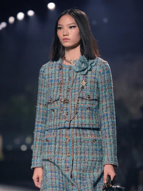 NIGO Chanel Fashionable Women's Woven Patchwork Tweed Short Jacket With Pockets For Autumn And Winter Ngvp #nigo2167