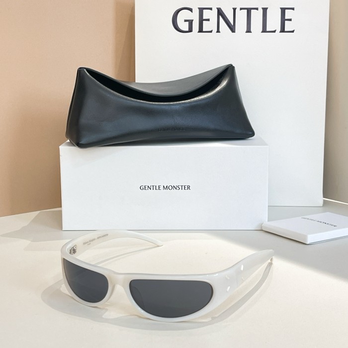 NIGO Maison Margiela X Gentle Monster Men's Solid Color Wrap-Around Square Sunglasses #nigo77988