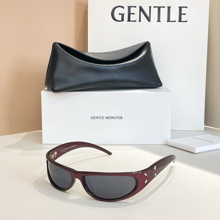 NIGO Maison Margiela X Gentle Monster Men's Solid Color Wrap-Around Square Sunglasses #nigo77988