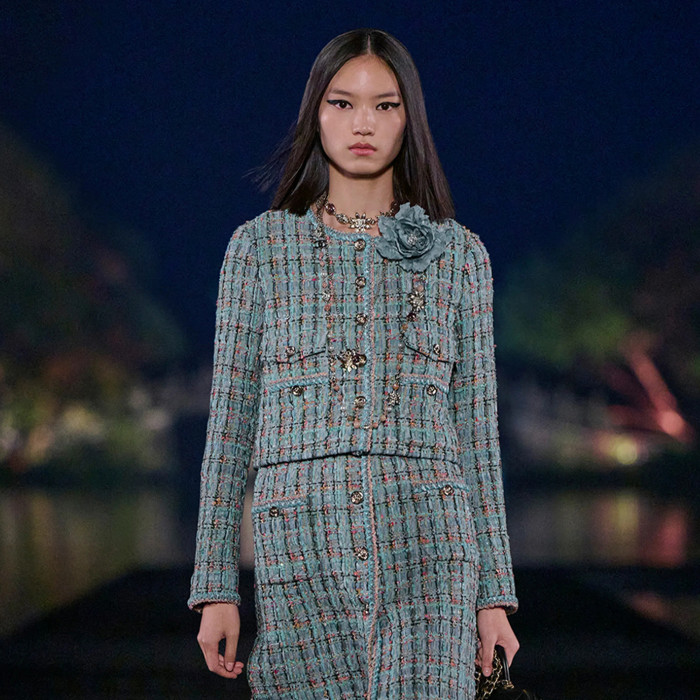 NIGO Chanel Fashionable Women's Woven Patchwork Tweed Short Jacket With Pockets For Autumn And Winter Ngvp #nigo2167