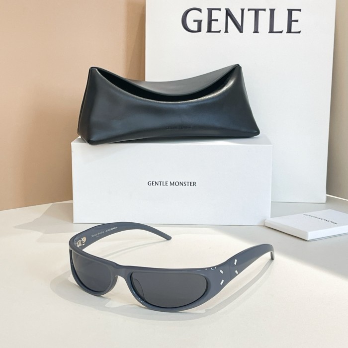 NIGO Maison Margiela X Gentle Monster Men's Solid Color Wrap-Around Square Sunglasses #nigo77988