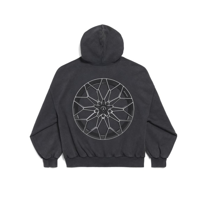 NIGO Balenciaga Automobili Lamborghini Hoodie Men's Spring/Autumn Solid Color Classic Printed Zipper Sweatshirt Pullover Hoodie#nigo78122