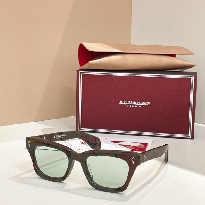 NIGO Jacques Marie Mage Delan Men Women Temperament Color Blocking Pink Glasses Square Frame Sunglasses Fashion Trend Casual Glasseses Accessories Ngvp #nigo2212