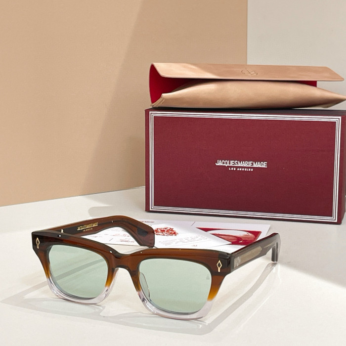 NIGO Jacques Marie Mage Delan Men Women Temperament Color Blocking Pink Glasses Square Frame Sunglasses Fashion Trend Casual Glasseses Accessories Ngvp #nigo2212