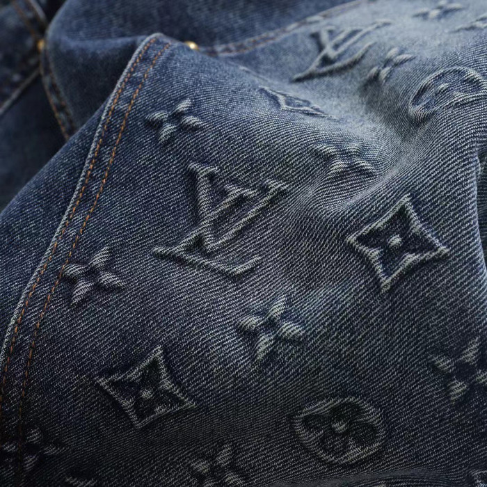 NIGO Louis Vuitton Workwear Denim Jacket Carpenter Pants Spring Autumn Long Sleeved Coat And Set #nigo96337