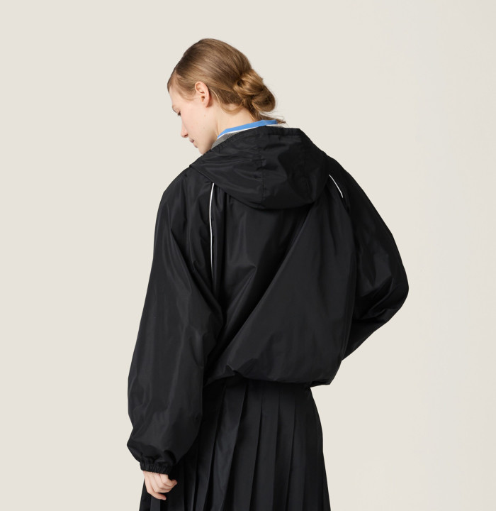 NIGO MiuMiu Women's Spring/Summer Solid Color Fashionable Casual Zipper Sun Protection Windbreaker Long Sleeve Jacket #nigo78157