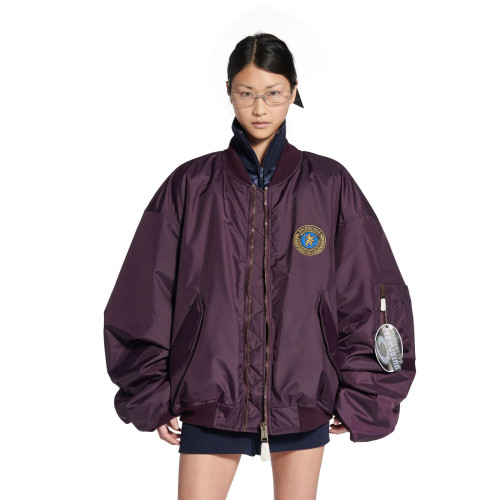 NIGO Balenciaga BOMBER Men's And Women's Spring/autumn Solid Color Fashionable Casual Zipper Long Sleeve Loose Fit Jacket #nigo78185