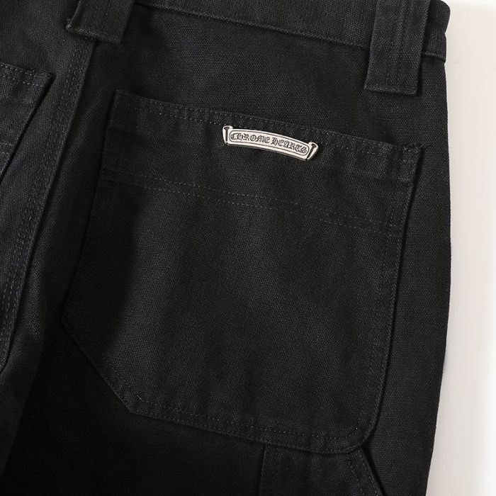 NIGO Chrome Hearts Men's Spring/Autumn Fashion Casual Solid Colour Straight Leg Work Trousers #nigo78186