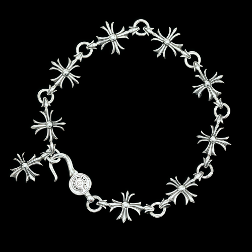 NIGO Chrome Hearts Cross Bracelet Fashion Trend Hip Hop Punk Style Sanskrit Jewelry Accessories #nigo81424