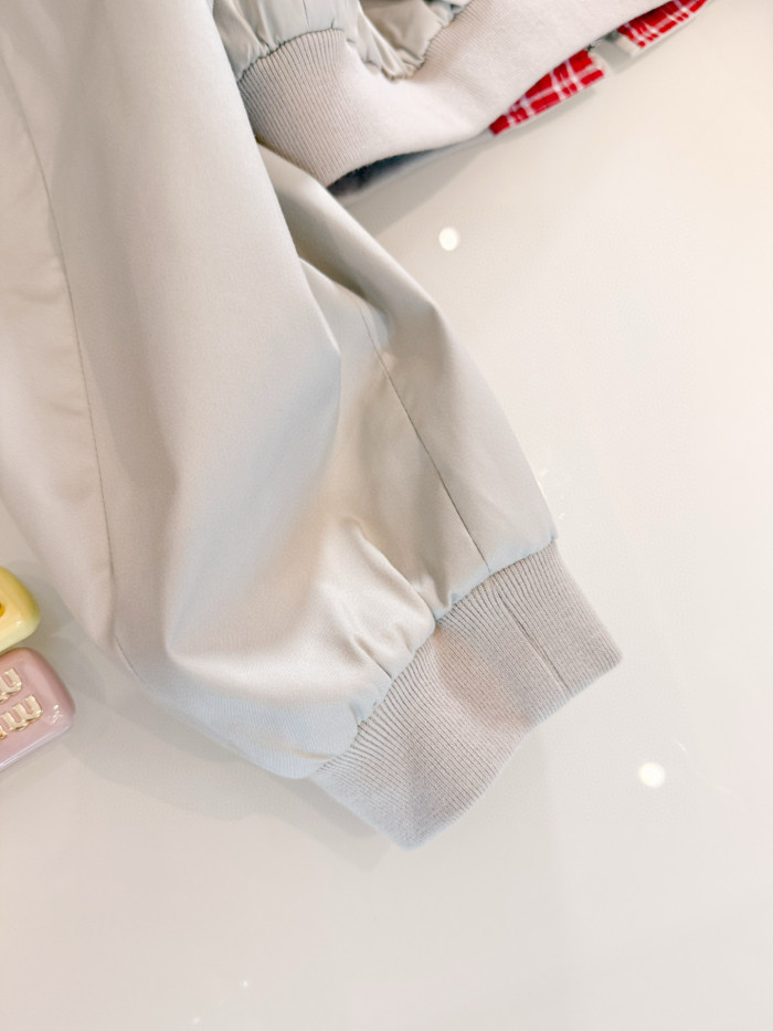 NIGO MiuMiu Men's And Women's Spring/Autumn Solid Color Fashionable Casual Letter Print Stand Up Collar Zipper Long Sleeve Cotton Waistcoat Jacket #nigo78197