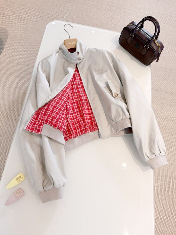 NIGO MiuMiu Men's And Women's Spring/Autumn Solid Color Fashionable Casual Letter Print Stand Up Collar Zipper Long Sleeve Cotton Waistcoat Jacket #nigo78197