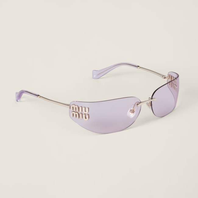 NIGO MiuMiu Men's And Women's Classic Minimalist Sunglasses That Perfectly Blend Simplicity And Fashion Featuring An Irregular Shape Design  Accessories Casual Glasses #nigo78199