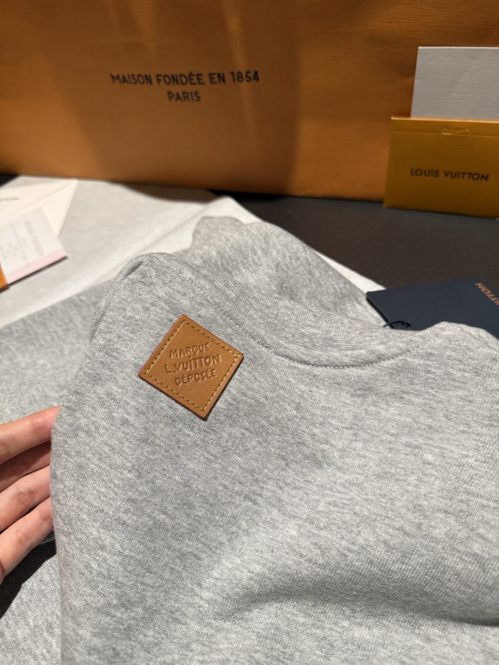NIGO Louis Vuitton Men's Spring/Fall Solid Color Fashion Casual Embroidered Print Round Neck Long Sleeve Sweatshirt #nigo78212