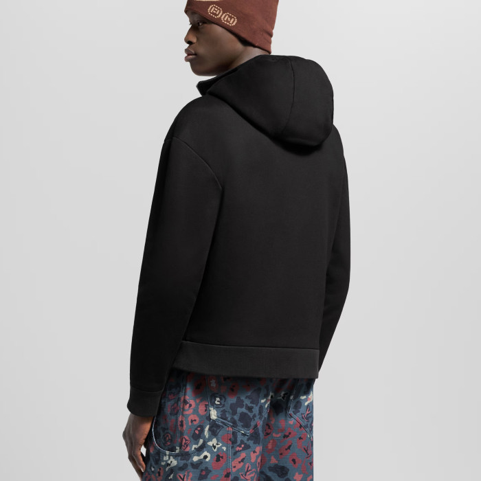 NIGO Louis Vuitton Men's And Women's Spring/Autumn Fashion Casual Character Pattern Zipper Hooded Long Sleeved Sweatshirt Jacket #nigo78227