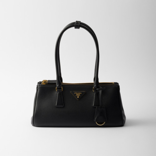 NIGO Prada Galleria Women's Classic Fashion Solid Color Metal Triangle Engraved Logo Calfskin Handbag Bags #nigo78231