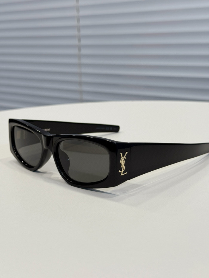 NIGO SAINT LAURENT SL M140/F Men's And Women's Classic Fashion Logo Design Rectangular Sunglasses Glasses  Accessories #nigo78247
