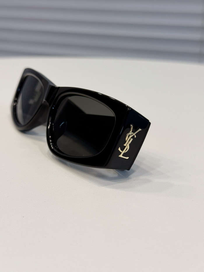 NIGO SAINT LAURENT SL M140/F Men's And Women's Classic Fashion Logo Design Rectangular Sunglasses Glasses  Accessories #nigo78247