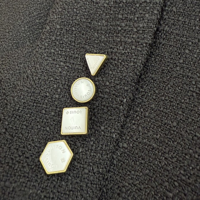 NIGO Louis Vuitton Men's Spring/Fall Solid Color Classic Casual Cotton Letter Embroidered Logo Collarless Single Breasted Long Sleeved Jacket #nigo78269