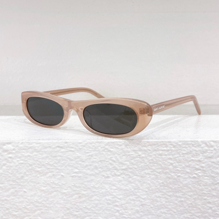 NIGO SAINT LAURENT Men's And Women's Fashion Classic Simple Oval Cat Eye Sunglasses Eyewear Accessories #nigo78293