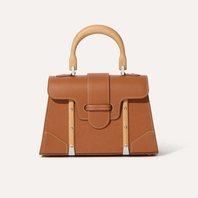 NIGO GOYARD Saigon Women's Fashion Classic Detachable Shoulder Strap Leather Mini Tote Bag Handbag Bags SAIGOBMINCG-03CL03P #nigo78294