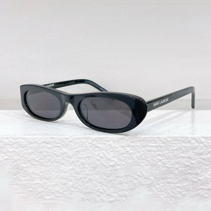 NIGO SAINT LAURENT Men's And Women's Fashion Classic Simple Oval Cat Eye Sunglasses Eyewear Accessories #nigo78293