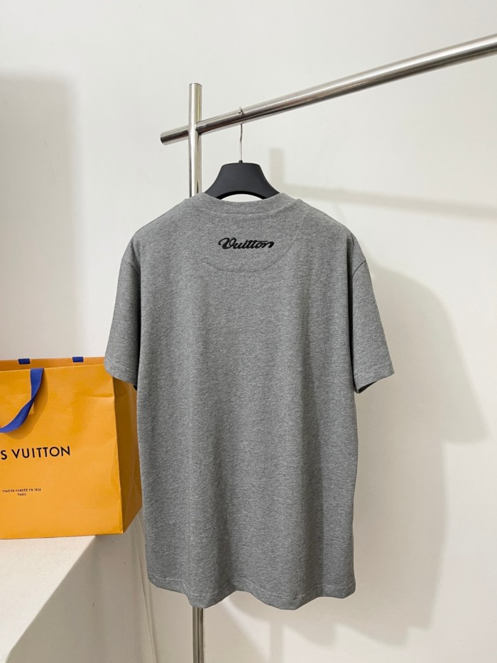 NIGO Louis Vuitton Men's Summer Fashion Casual Pattern Printed Embroidered Round Neck Short Sleeve T-Shirt #nigo78313