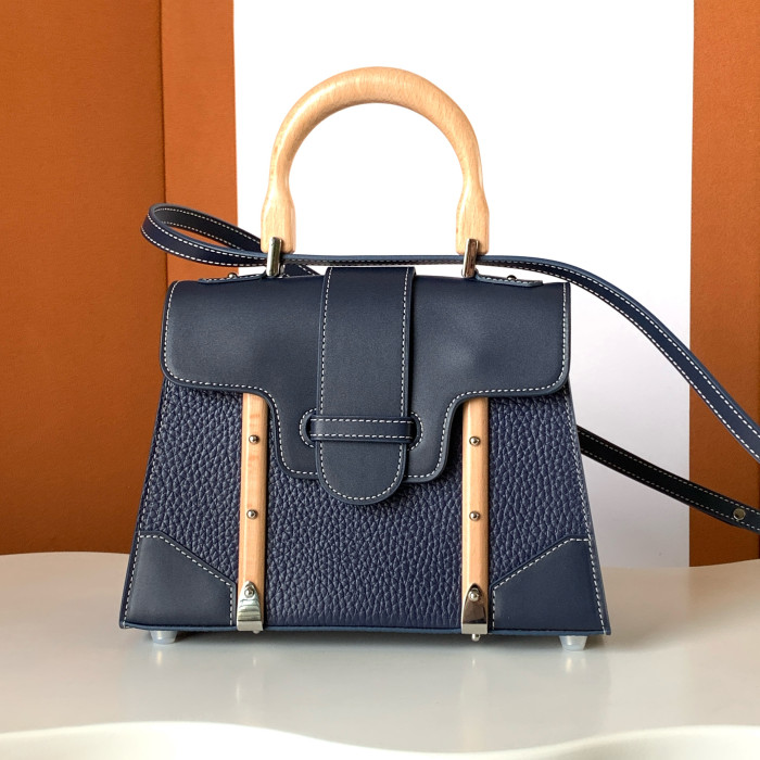 NIGO GOYARD Saigon Women's Fashion Classic Detachable Shoulder Strap Leather Mini Tote Bag Handbag Bags SAIGOBMINCG-03CL03P #nigo78294