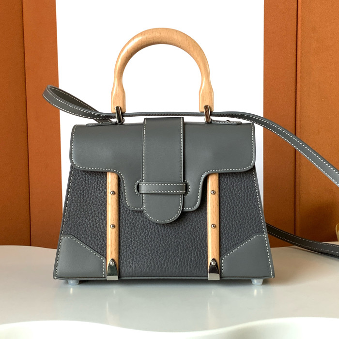 NIGO GOYARD Saigon Women's Fashion Classic Detachable Shoulder Strap Leather Mini Tote Bag Handbag Bags SAIGOBMINCG-03CL03P #nigo78294
