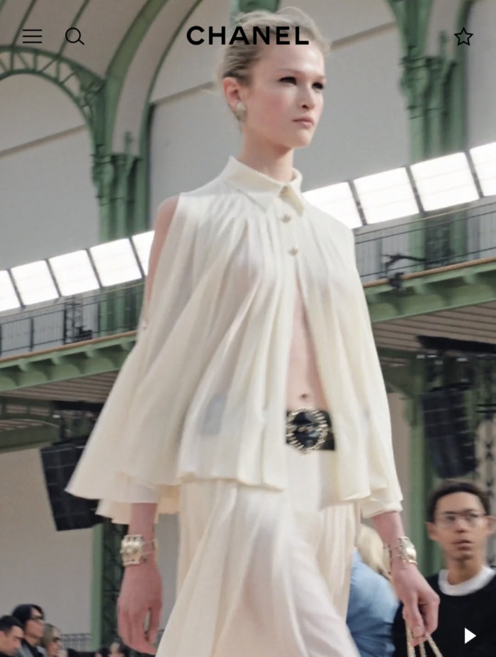 NIGO Chanel Women's Spring/Summer Cape Silk Slit Rhinestone Button Top Solid Color Lapel Sleeveless Shirt Ngvp #nigo2273