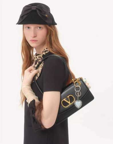 NIGO Valentino Women's Leopard Print Bow Rhinestone Buckle Silk And Wool Summer Solid Color Crepe Couture Short Dresses Ngvp #nigo2279