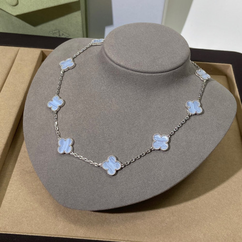 NIGO Van Cleef&Arpels Women's Classic Fashion Luxury Four Leaf Clover Necklace Solid colour Multi-colour Jewelry Accessories #nigo78319