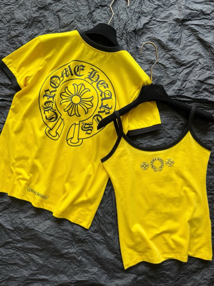 NIGO Chrome Hearts Women's Summer Fashion Casual Solid Color Logo Pattern Printed Pullover Tank Top Vest #nigo78336