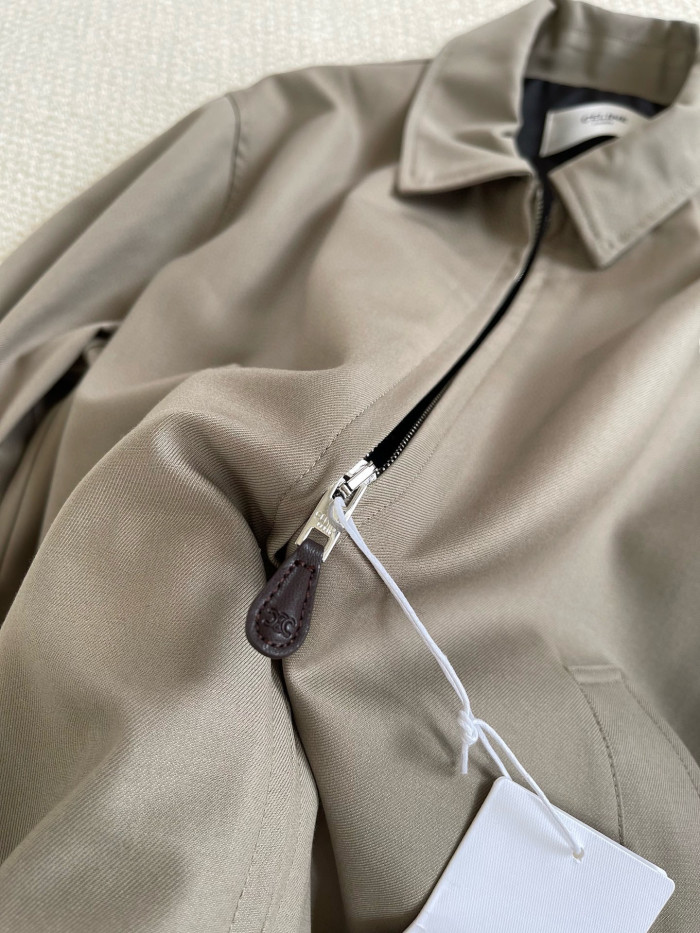 NIGO Celine Men's And Women's Autumn/Winter Fashion Casual Solid Color Zipper Neck Embroidered Printed Jacket #nigo78347